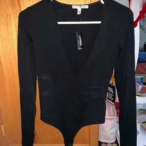 Express black bodysuit